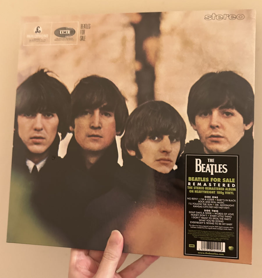 Beatles for Sale vinyl record cover by The Beatles