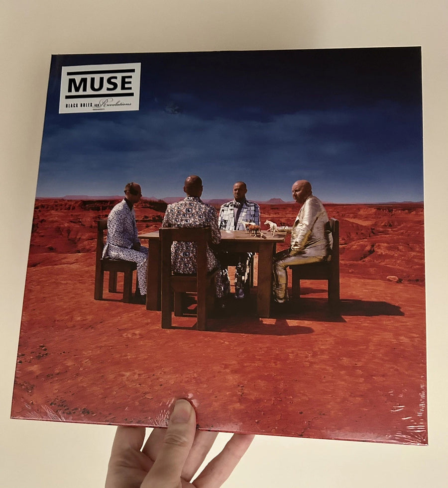 Black Holes and Revelations vinyl record cover by Muse