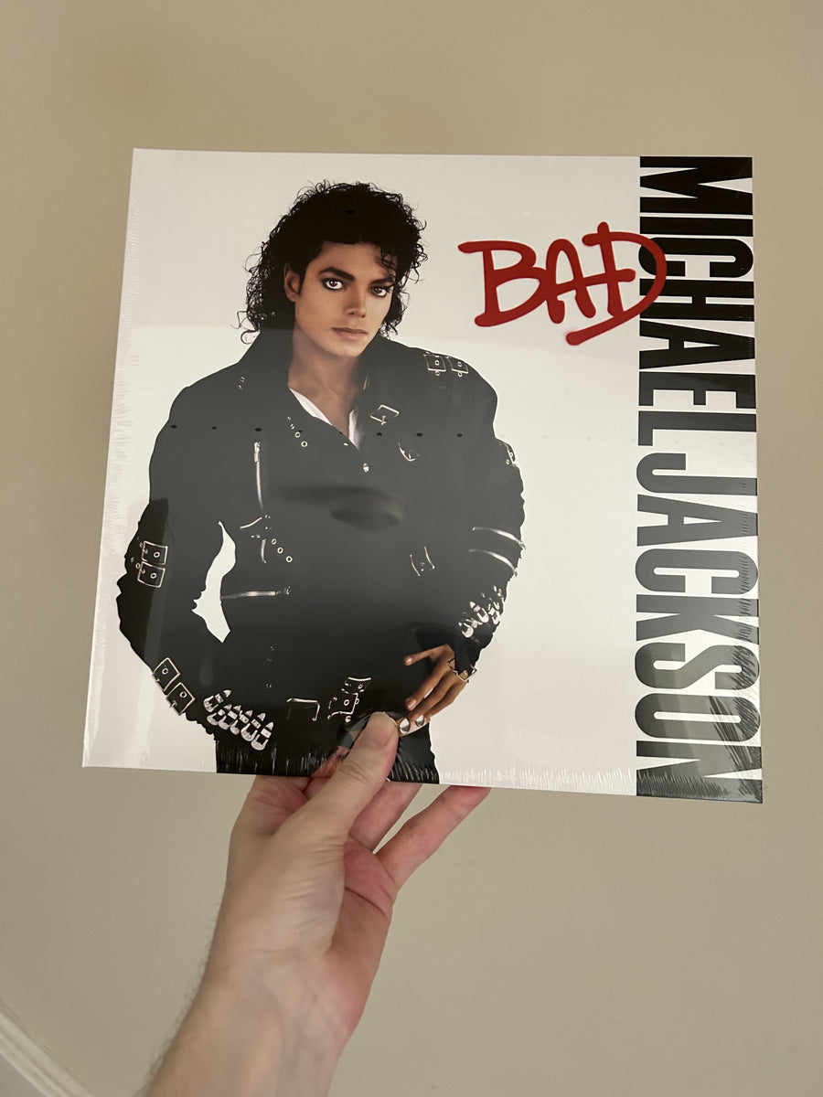Bad vinyl record cover by Michael Jackson