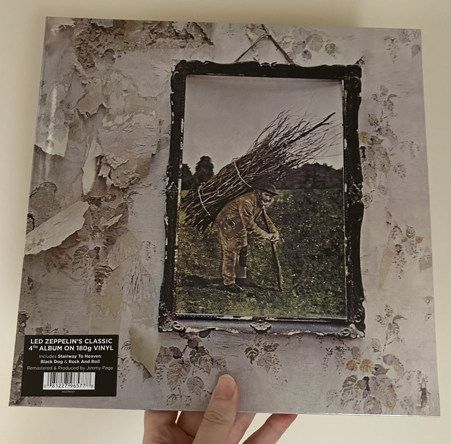 Led Zeppelin IV vinyl record cover by Led Zeppelin