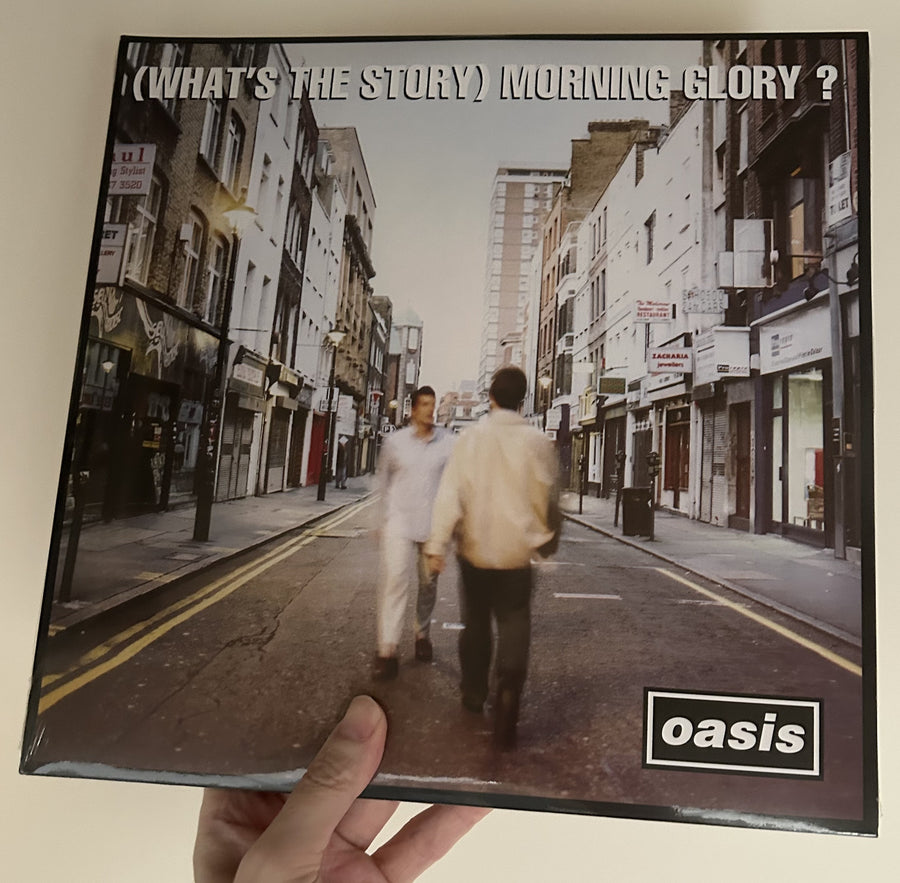 (What's the Story) Morning Glory? vinyl record cover by Oasis