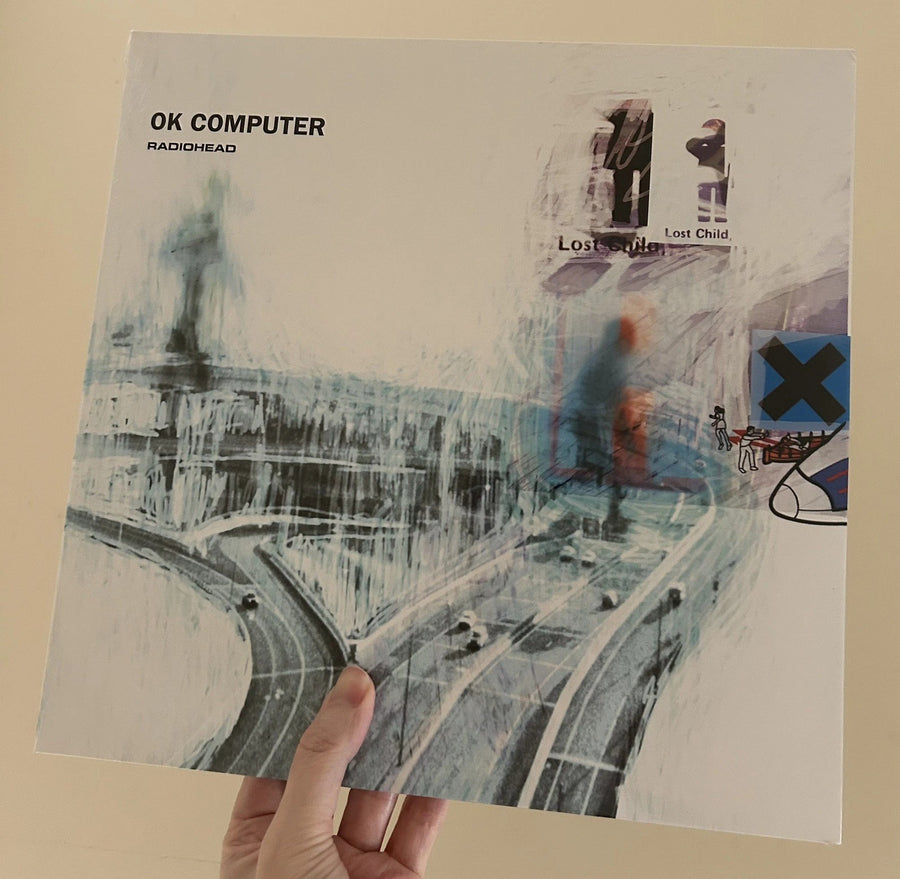 OK Computer vinyl record cover by Radiohead